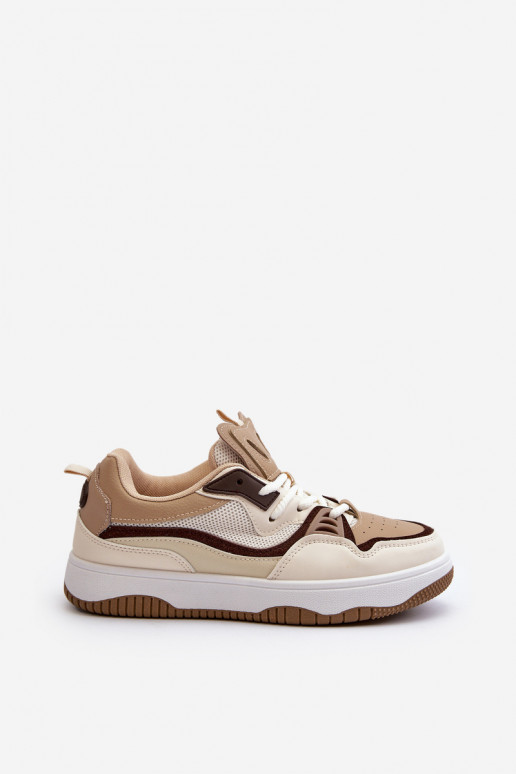 Sneakers modelio batai su platforma rudos spalvos Etnaria Sneakers modelio batai su platforma rudos spalvos Etnaria