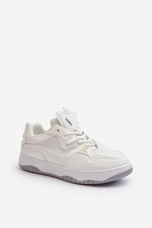 Sneakers modelio batai su platforma baltos spalvos Etnaria Sneakers modelio batai su platforma baltos spalvos Etnaria