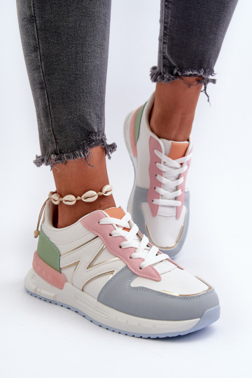 Sneakers modelio batai iš dirbtinės odos įvairių spalvų Kaimans