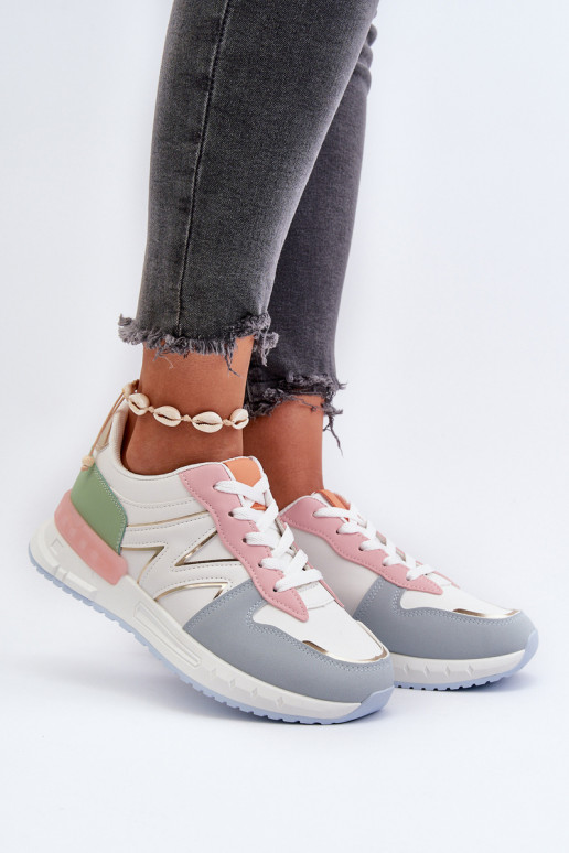 Sneakers modelio batai iš dirbtinės odos įvairių spalvų Kaimans