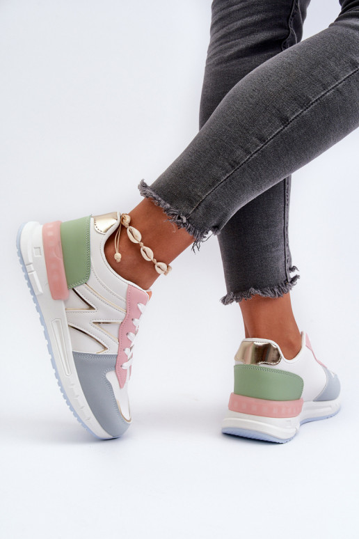 Sneakers modelio batai iš dirbtinės odos įvairių spalvų Kaimans