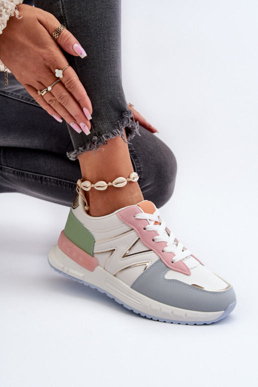 Sneakers modelio batai iš dirbtinės odos įvairių spalvų Kaimans