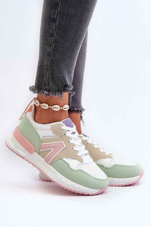 Sneakers modelio batai iš dirbtinės odos įvairių spalvų Vinelli