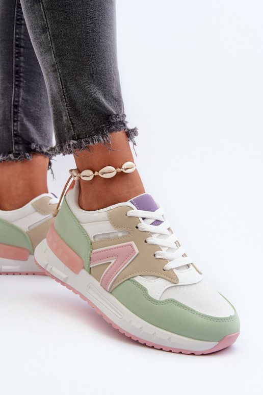 Sneakers modelio batai iš dirbtinės odos įvairių spalvų Vinelli