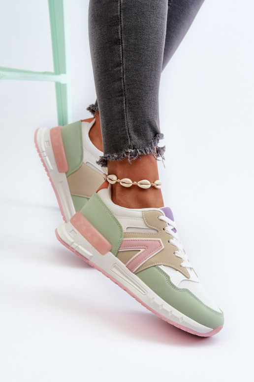 Sneakers modelio batai iš dirbtinės odos įvairių spalvų Vinelli