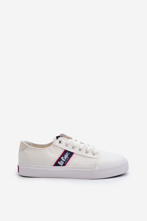 Vyriški laisvalaikio batai Lee Cooper LCW-24-02-2143 baltos spalvos Vyriški laisvalaikio batai Lee Cooper LCW-24-02-2143 baltos spalvos