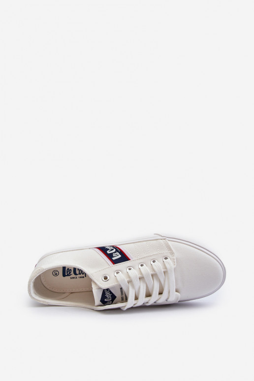 Vyriški laisvalaikio batai Lee Cooper LCW-24-02-2143 baltos spalvos Vyriški laisvalaikio batai Lee Cooper LCW-24-02-2143 baltos spalvos