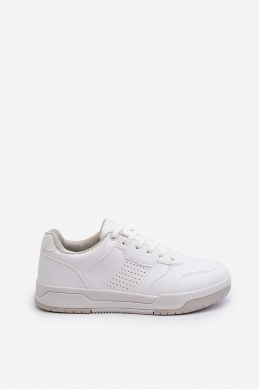 Sneakers modelio batai iš dirbtinės odos baltos spalvos Radikalle