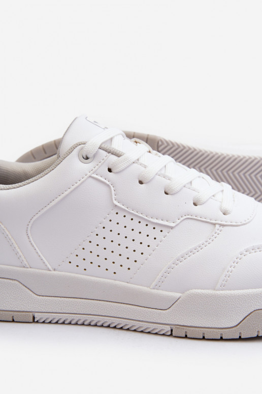 Sneakers modelio batai iš dirbtinės odos baltos spalvos Radikalle
