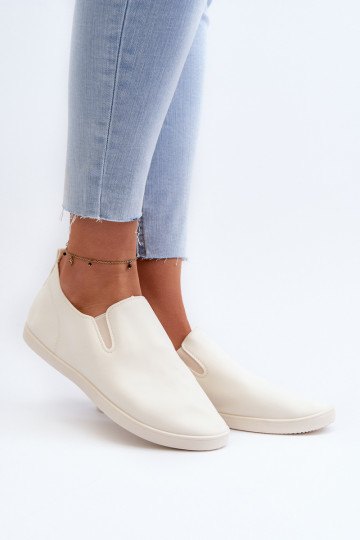 Sportbačiai laisvalaikio batai Slip-On smėlio spalvos Lovinia 2