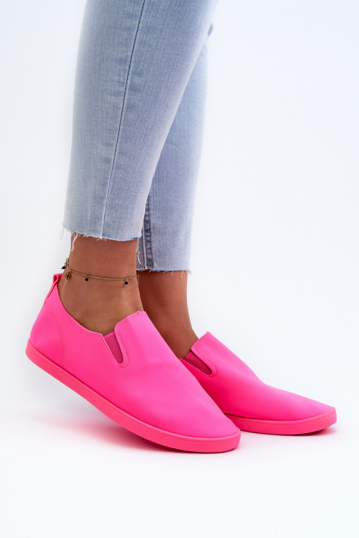 Sportbačiai laisvalaikio batai Slip-On rožinės spalvos Lovinia  Sportbačiai laisvalaikio batai Slip-On rožinės spalvos Lovinia