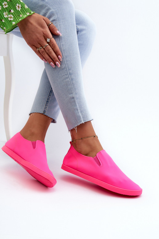 Sportbačiai laisvalaikio batai Slip-On rožinės spalvos Lovinia  Sportbačiai laisvalaikio batai Slip-On rožinės spalvos Lovinia