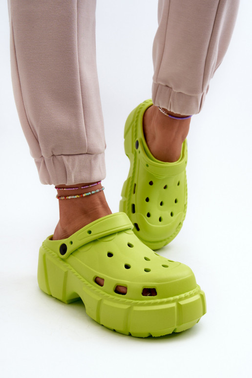 Moteriškos šlepetės  su madingais masyviais padais  Witima