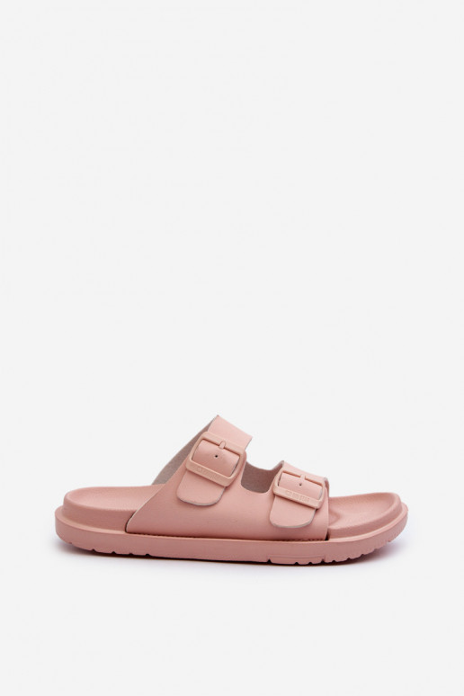 Lengvos šlepetės  su sagtimis Big Star NN274A753 rožinės spalvos