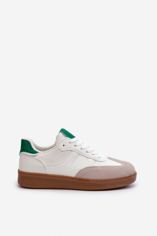 Sneakers modelio batai sportiniai bateliai baltos spalvos Uvetta