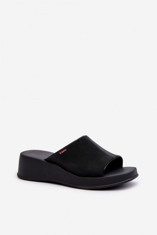  Moteriškos šlepetės   LL285084 Juodos spalvos