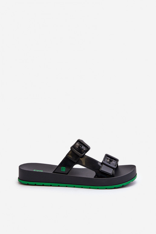 Moteriškos šlepetės   LL285073 Juodos spalvos