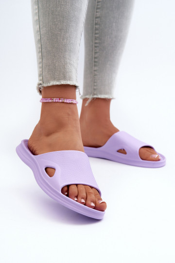 Moteriškos šlepetės Violetinės spalvos Juniria 2
