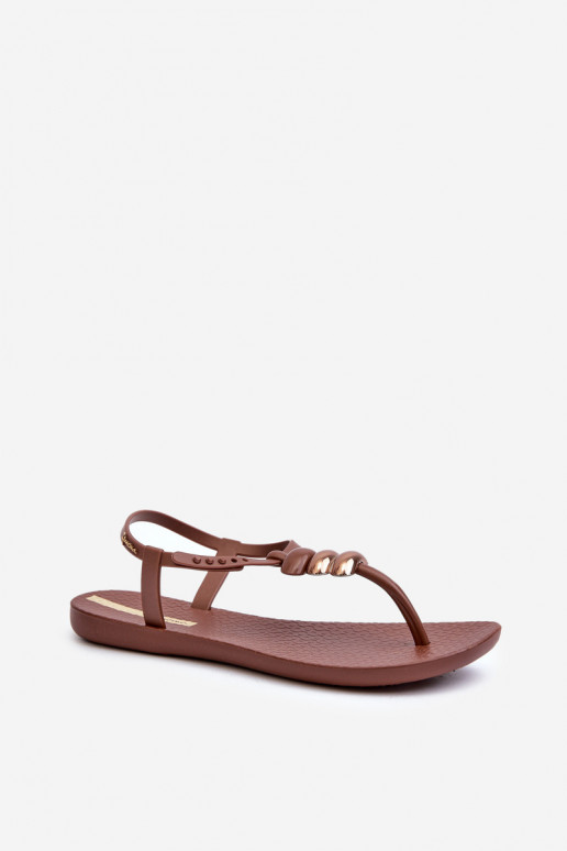 Lygiapadės basutės  83507 Ipanema Class Blown Up Sandal Fem rudos spalvos  Lygiapadės basutės  83507 Ipanema Class Blown Up Sandal Fem rudos spalvos