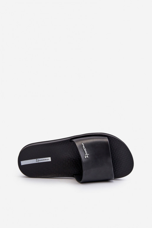 Guminės Šlepetės 82832 Ipanema Slide Unisex Juodos spalvos  Guminės Šlepetės 82832 Ipanema Slide Unisex Juodos spalvos
