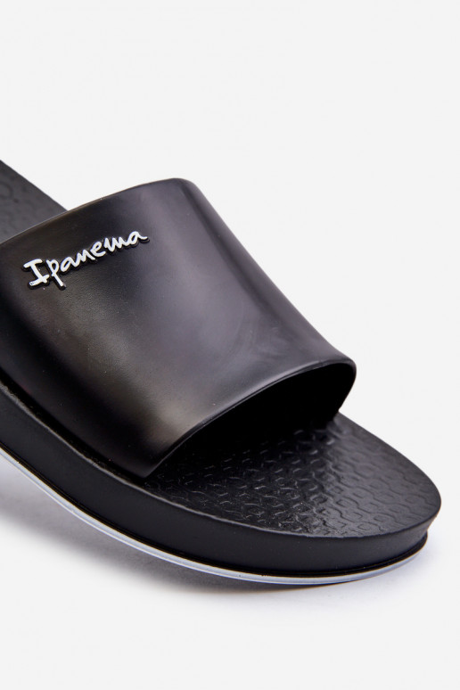 Guminės Šlepetės 82832 Ipanema Slide Unisex Juodos spalvos  Guminės Šlepetės 82832 Ipanema Slide Unisex Juodos spalvos