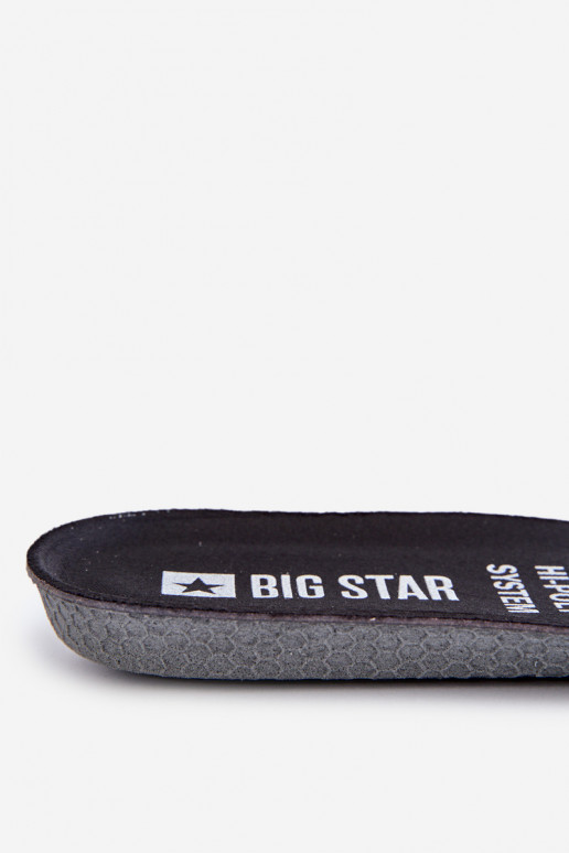 Vidpadžiai Do Butów BIG STAR HI-POLY SYSTEM 2 poros Juodos spalvos Vidpadžiai Do Butów BIG STAR HI-POLY SYSTEM 2 poros Juodos spalvos