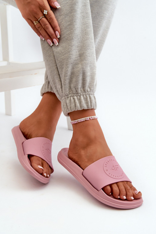  Šlepetės 4FMM00FFLIF045-56S rožinės spalvos