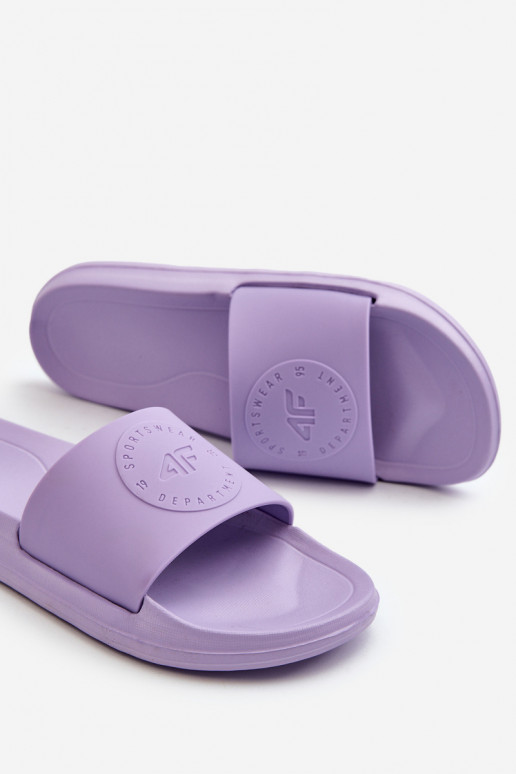  Šlepetės 4FMM00FFLIF045-52S Violetinės spalvos