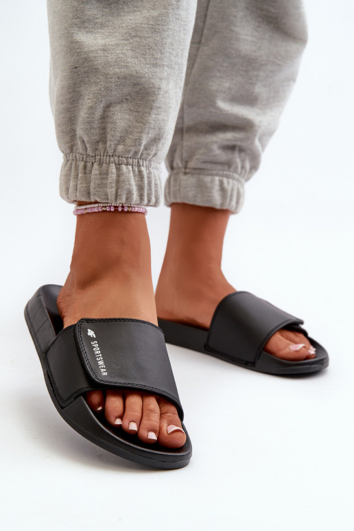  Šlepetės 4FMM00FFLIF031A-20S Juodos spalvos