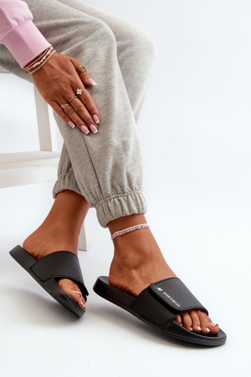  Šlepetės 4FMM00FFLIF031A-20S Juodos spalvos