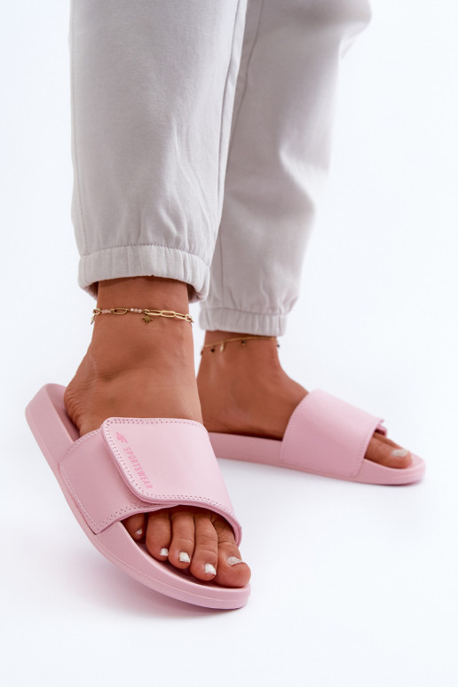  Šlepetės 4FMM00FFLIF031A-56S Šviesaus rausvo atspalvio