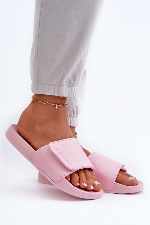  Šlepetės 4FMM00FFLIF031A-56S Šviesaus rausvo atspalvio