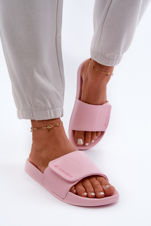  Šlepetės 4FMM00FFLIF031A-56S Šviesaus rausvo atspalvio