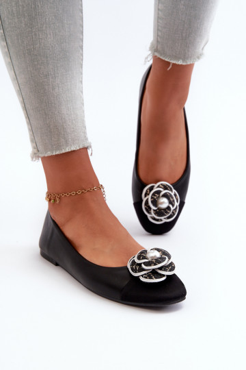 Balerinos  Eko    Detalem Juodos spalvos Divinella