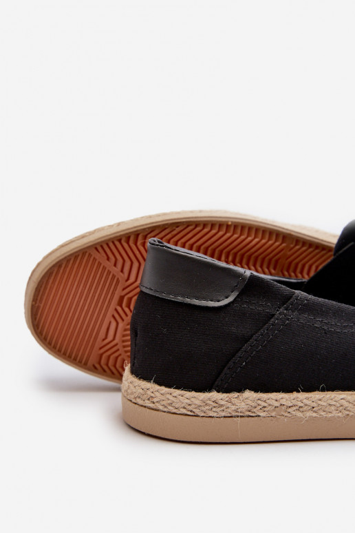 Sportbačiai espadrilės  Juodos spalvos Fenen  Sportbačiai espadrilės  Juodos spalvos Fenen