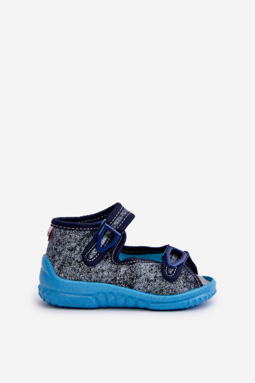 Šlepetės sandalai Vaikiški NEL 310-19 GOKIDS pilkos spalvos