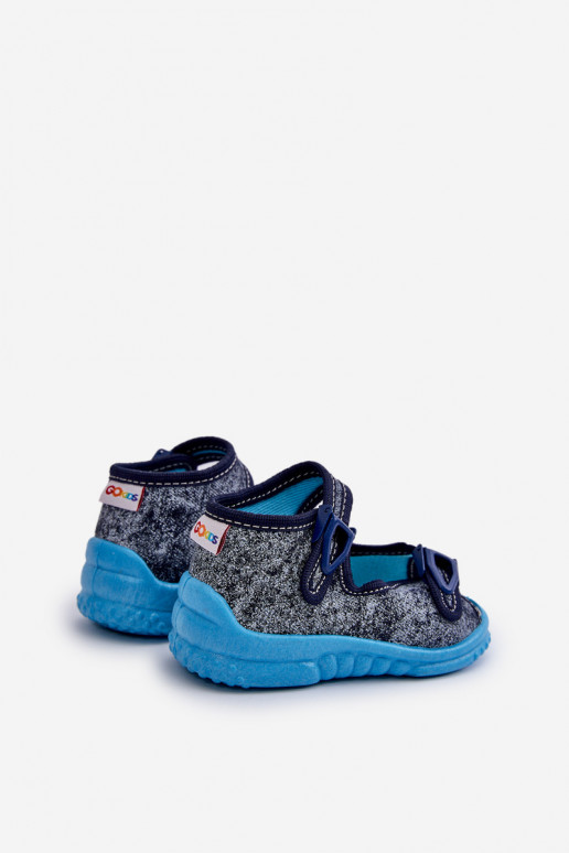 Šlepetės sandalai Vaikiški NEL 310-19 GOKIDS pilkos spalvos