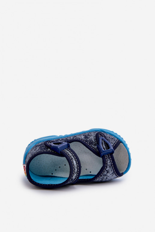 Šlepetės sandalai Vaikiški NEL 310-19 GOKIDS pilkos spalvos