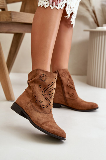 su aužūro elementais  Aulinukai Užsegamos  rudos spalvos Irinette