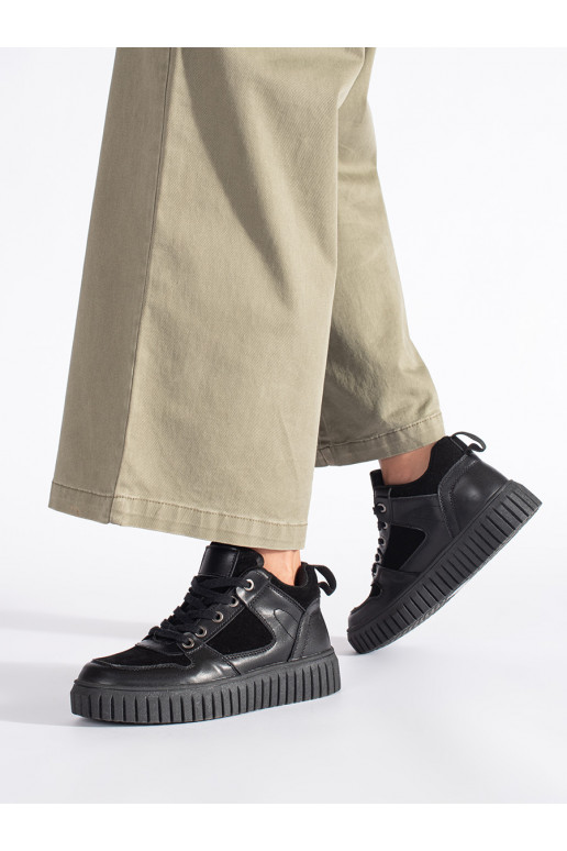 Juodos spalvos  Moteriški batai