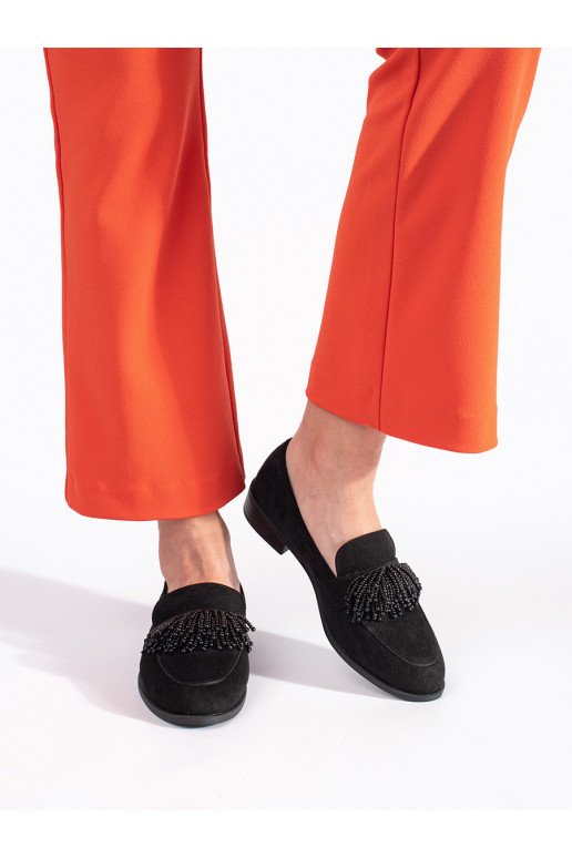 Moteriški mokasinai iš zomšos 