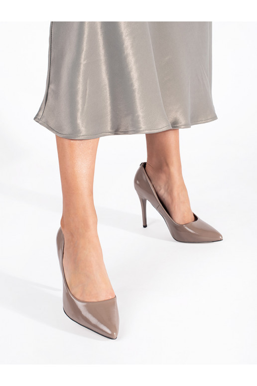 smėlio spalvos  aukštakulniai