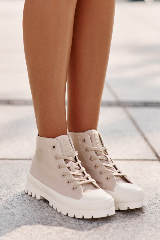 Laisvalaikio bateliai su auliuku  Big Star OO274006 smėlio spalvos