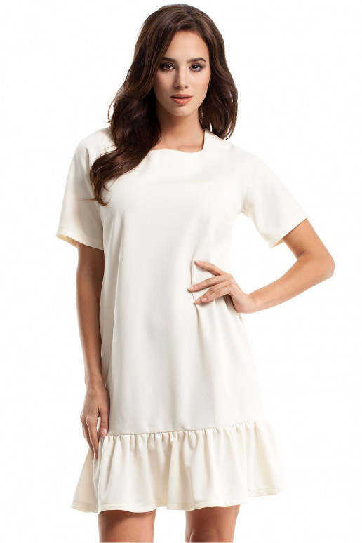 Laisvalaikio suknelė baltos/smėlio... Laisvalaikio suknelė baltos/smėlio...