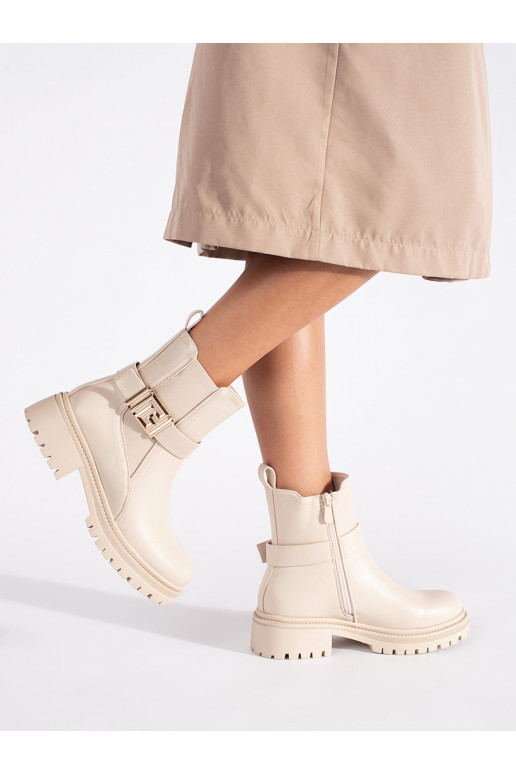 kreminės spalvos  batai 