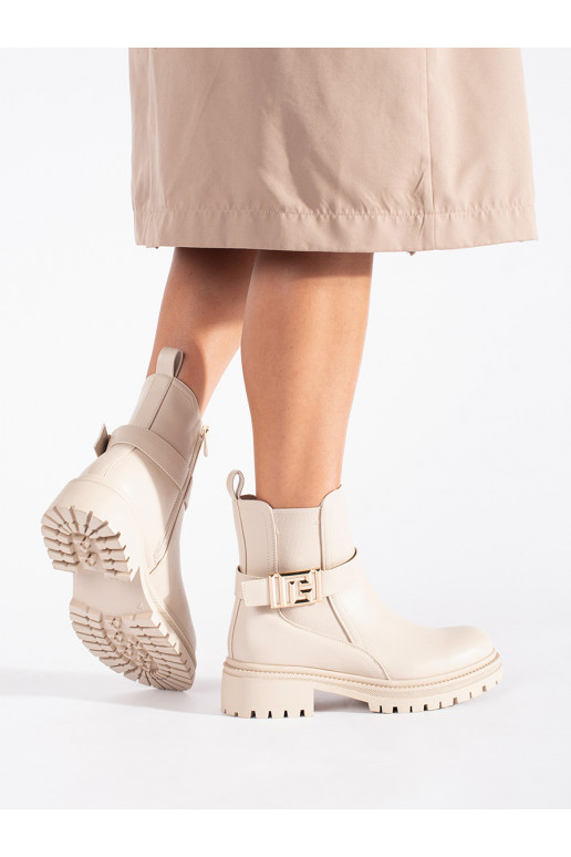 kreminės spalvos  batai 