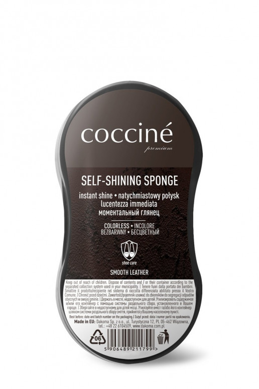 Coccine Shining Sponge mažas batų valiklis