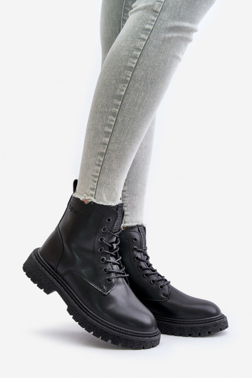 pašiltinti aulinukai  OO274A126 Juodos spalvos