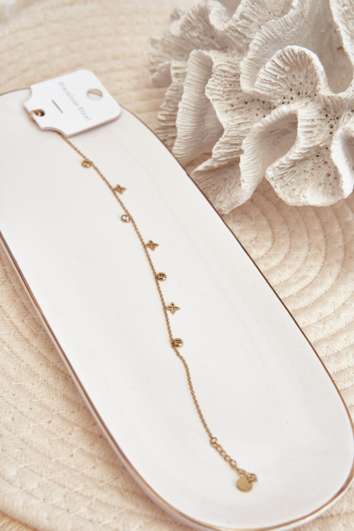 Apyrankė aukso spalvos Apyrankė aukso spalvos