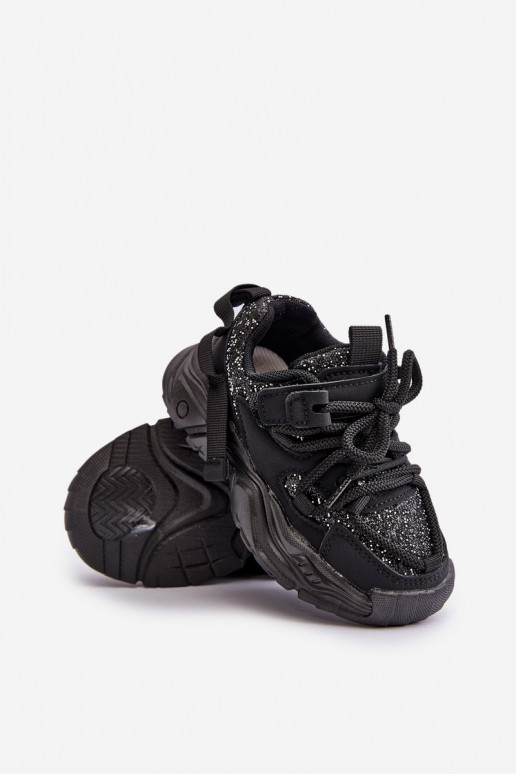  modelio batai Vaikiški Ozdobione Cekinami Juodos spalvos Liatoma